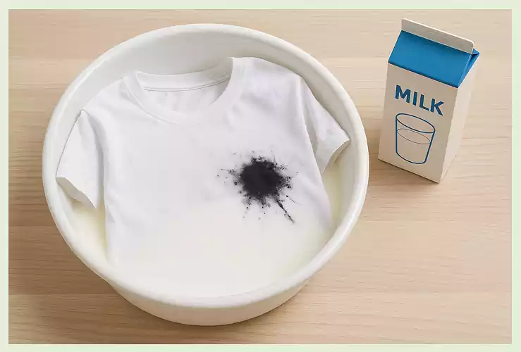 오징어 먹물 지우는 법_단계별 방법_얼룩 제거_우유